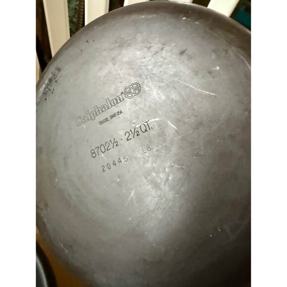 Calphalon 8-quart stock pot with a steamer or pasta insert Commercial Annodized - Picture 7 of 7